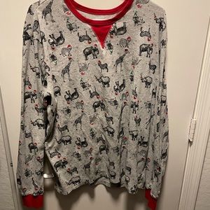 Wondershop Christmas safari animal pajama set
